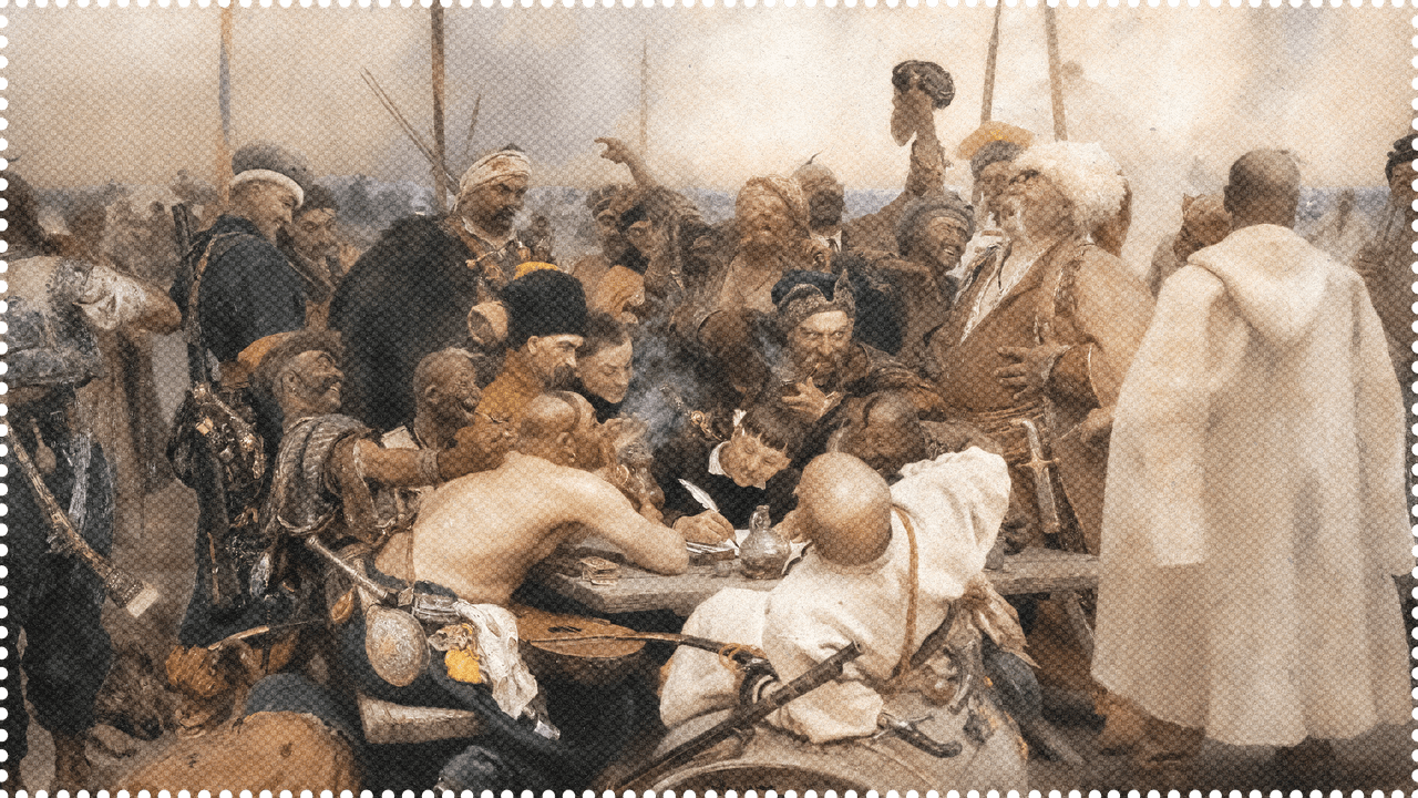 Письмо турецькому султану bond mark